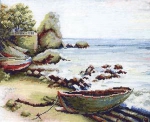 "Лодка" по картине А. Маркина